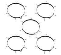 Genérico Abrazadera para aireador césped con Pinchos 5 uds Hierro Ø30cm,Casa y jardín,Jardín,Maquinaria de jardinería,Aireadores y sopladores de césped-154465