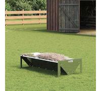 Genérico Abrevadero para Ganado Plateado 108 x 50 x 28 cm,Producto para Mascotas y Animales,Productos para Mascotas,Cuencos, comederos, y bebederos para mascotas-874617