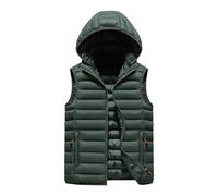 Genérico Abrigo Hombre Invierno Chaqueta Hombre Aviador Jacket Casual Deportiva Casaca Otoño Chaquetas Moda 2#Verde Militar L