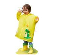 Genérico Abrigo Impermeable NiñA,Poncho Impermeable Grueso con Botones De Color Liso para NiñOs Y NiñAs Primavera Verano Y OtoñO