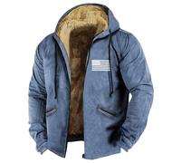 Genérico Abrigo Largo Hombre Invierno, Sobretudo Chaquetas, Cortavientos Chaquetón Elegante Polares Cuero Cazadora Invierno, Negro Anorak Nieve Plumón Leñador Cazadora Plumas Hombre, XL