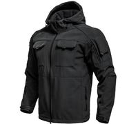 Genérico Abrigo Nieve Hombre Chaqueta de Trabajo Frío Extremo Jaketas Invierno Chaqueta Militar Invierno Ropa de Caza Hombre Casaca Homem Inverno Negro XL