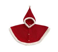 Genérico Abrigo Niños - Capa con Capucha Invierno Niña Abrigo Poncho Navidad Toddler Outfit Chaleco Impermeable