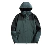 Genérico Abrigos de Invierno Para Hombre Chubasquero Impermeable Otoño Chaquetas Trabajo Cazadora Deporte Chaqueta Cazadoras Tactica Cortavientos Encerada Homem Parka Softshell Lluvia Gris 5XL