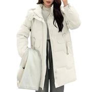 Genérico Abrigos Impermeables Para Mujer, Cardigan Acolchado Polar Cazadora Cuero, Sudadera Cazadoras Deportivo Senhora Parkas, Bomber Impermeables Invierno Jersey Chaqueta Pelo Mujer, L