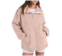 Genérico Abrigos Largos Mujer, Forros Cortos Capucha Polares Snow Calefacción Senderismo Elegante Militar Extremo Mono Chaqueta Pelo, Cazadora Mujer Invierno, Parka, XL