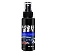 Genérico Abrillantador para Cromo De Coche,Spray Reparador de Rayaduras para Cromo de Vehículos - Protector Duradero para Camioneta SUV Acero Inoxidable Latón Cobre Defectos Motores Tubos De Escape