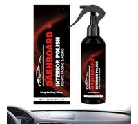 Generico Abrillantador para interiores de coche, 120 ml, spray para pulir interiores, renovación y juntas de vehículos, para sedán, SUV, furgoneta, furgoneta, salpicadero