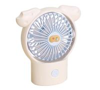 Genérico Abs Epoxy Rechargeable - 13.4x15 Cm 156g Mini Handheld Fan | 3 Speed Angle Adjustable Portable Cooling | Usb Small Fan For Travel Outdoor Desktop | Lightweight Personal Breeze Black