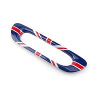 Genérico ABS plástico luz Trasera de Niebla lámpara Cubierta decoración para Mini Cooper F55 Hardtop F56 Hatchback F57 Cabrio 2014~2019 (Union Jack Blue)
