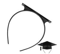 Generico Abschlussmützen Stirnband Einsatz - 2 Stück Halterung für Kopfbedeckungen | Halter Graduation Hut | für Schüler, Teenager und Lehrer Bei Feiern und Formellen Anlässen