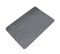 Genérico Absorbent Bath Mat - Non-Slip Stone | Fast Water Absorption | Soft Material, Comfortable, Washable, Bathroom Accessory, Modern Design, Home Safety