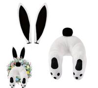 Generico Accesorio para guirnaldas para conejitos de Pascua y orejas - 3 piezas para guirnaldas para conejos de Pascua, accesorio para conejos lindos de Pascua para kit de guirnaldas para Glu