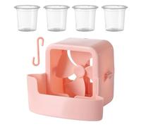 Genérico Accesorio Portátil De Ventilador Con Nebulizador | Enfriador Portátil Para Ventiladores De Pie | Accesorios Refrescantes Colgables Con Compartimento Para Hielo Para Terraza Balcón Y Espacios