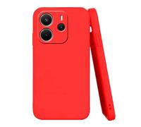 Genérico Accesorios, Compatible con Redmi, Funda Note 14 5G, Compatible con Xiaomi, Note 14 Pro Plus Capas Fundas de Silicona TPU(Red,Note14 ProPlus)