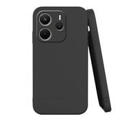 Genérico Accesorios, Compatible con Redmi, Funda Note 14 5G, Compatible con Xiaomi, Note 14 Pro Plus Capas Fundas de Silicona TPU(Black,Note14 ProPlus)