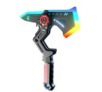 Genérico Accesorios Cosplay Hombres - Hacha de transformación con iluminación RGB - Accesorios juego de rol Halloween para disfraz de disfrazada, enmascarada, rendimiento escénico