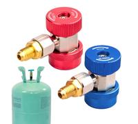 Genérico Accesorios del Adaptador 134A - Adaptador de acoplador rápido R134A | R1234yf CA Conexiones | 1234yf a 134A para una fácil conversión de Sistemas de Aire Acondicionado automotrices