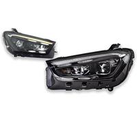 Genérico Accesorios montaje faros Faro delantero para Benz GLE W167 2020-2024, proyector LED, luz diurna