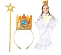 Genérico Accesorios para Disfraces,Tiara Y Mágica Para Disfraz | Disfraces de Halloween para Juegos de Rol y Representaciones Colegio Hogar Fiestas Carnaval