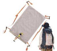 Genérico Accesorios para Mochilas - Bolsa Impermeable De Malla,Funda de Equipo para Senderismo Portátil,para Escalada Picnic Gimnasio Viaje Trekking Ropa Zapatos Botella Herramientas Hombres Mujeres