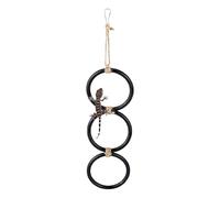 Generico Accessories for Tank | Adjustable Link Hammock, Climbing Ring,for Reptiles Terrestrial Arboreal in Continuous Ring Structure That Mimics Narrow Spaces, Promodoor Outdoor Home Turtle Hammock