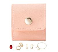 Genérico Accessory Case - Portable Jewelry Folding Holder, Stylish Multi Pocket Arrangement with Fasten Design, Slim Packing Convenience, Ideal for Camping Bathroom Daily Travel Use