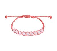 Genérico Acero 2 Mm Muñeca Joyería tejida a mano Pulsera de temperamento creativo bohemia para las mujeres Pulseras Pulsera Frases Pulsera Anillos, talla única, Cristal, No es una piedra preciosa