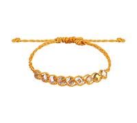 Genérico Acero 2 Mm Muñeca Joyería tejida a mano Pulsera de temperamento creativo bohemia para las mujeres Pulseras Pulsera Frases Pulsera Anillos, talla única, Cristal, No es una piedra preciosa