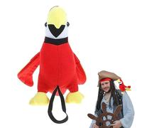 Generico Acolchado - 7,87 x 5,51 x 8,66 Pulgadas de Hombro Pirata, Accesorio para Loros en Disfraz Pirata, Animal Relleno | para Cosplay, cumpleaños de Objetos,