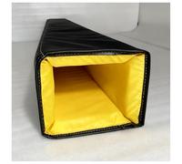 Genérico Acolchado de Espuma Autoadhesivo para Postes, cojín para columnas de Interior y Exterior de 2,13 m (7 pies) para Postes de Soporte de sótano, Protector Negro de