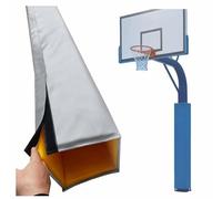 Genérico Acolchado Protector para columnas de 1,8 m (6 pies) para Postes de sótano, Almohadilla de Seguridad para canastas de Baloncesto de Interior/Exterior, Almohadilla de Seguridad Envolvente para