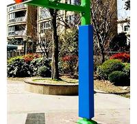 Genérico Acolchado Resistente a los Rayos UV para Postes de Aros de Baloncesto, Funda Protectora para Postes Cuadrados, Alfombrilla Protectora para Postes de Voleibol de Metal, Madera, hormigón y CEM