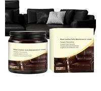 Genérico Acondicionador para Calzado de Piel - Crema para Limpieza y Nutrición de Tapicerías 60g,para Asientos De Cuero,para Sofá Bolso Coche Muebles Silla De Montar Guantes