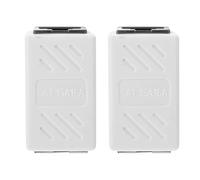 Genérico Acoplador Rj45 Hembra Doble Cat 6 y Cat 5 Compatible, Resistente a Roturas y Conveniente, Material Abs y Aleación de Zinc, Paquete de 2 Unidades para Cable de Internet