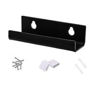 Genérico Acrylic Album Display Shelf - Floating Wall Record Holder, Heavy Duty Vinyl Stand with Anti-Slip Edge, Acrylic Wall Ledge with, Finish, Professional Music Studio Rack, for Office Studio