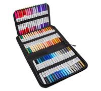 Genérico Acrylic Coloring Markers-72 Vibrant Water Based Paint Pens, Extra Fine Tip Drawing Pens, Permanente Rock Painting Kit, Multi Art Supplies, Odorless Ink | For Kids