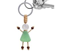 Genérico Acrylic Key Chain - Sea Glass Pendant Charm, Handmade Friendship Keychain with Decorative Design, Cute Bag Accessory Key Holder, Aesthetic Keychain Gift for Women Men Backpack Wallet Use