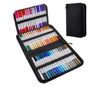 Genérico Acrylic Paint Pens, Colored Acrylic Pens - 72-Color Drawing Painting Markers for Stone Canvas Fabric Metal Crafts Glass Ceramic Rock Kids Activity School Classroom Home Apartment