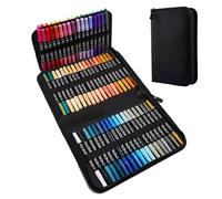 Genérico Acrylic Paint Pens, Colored Acrylic Pens - 72-Color Drawing Painting Markers for Stone Canvas Fabric Metal Crafts Glass Ceramic Rock Kids Activity School Classroom Home Apartment