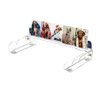Genérico Acrylic Tarot Cards Holder, Display Rack Slots Stand, Table Organizer with Clear Design, Adorable Card Stands, Spiritual Accessory with Elegant Style, Tarot Displays for Home Travel
