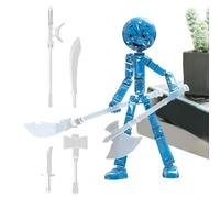 Genérico Action Figures - Collectible Poseable Character Toy Set for Kids | Durable PVC with Articulated Joints Design, Role Play Figurines for Imaginative Play Home Decor Shelf Display