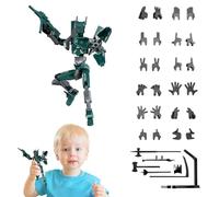 Genérico Action Toy - Robotic Model for Desks | Custom Mechanical Statue with Dynamic Motion Joints & Matte Finish Tech Design for Living Rooms, Bedrooms, Holiday and Collections