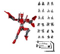 Genérico Action Toy - Robotic Model for Desks | Custom Mechanical Statue with Dynamic Motion Joints & Matte Finish Tech Design for Living Rooms, Bedrooms, Holiday and Collections