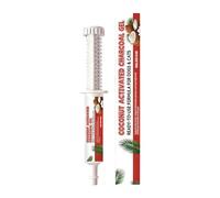 Genérico Activated Charcoal Gel for Cats Digestive Care, Shell Carbon Adsorbent for Gut Stomach Balance Support, Pet Aid for Eating Issues Training Recovery, Gentle Internal Cleanse for Puppy Kitten