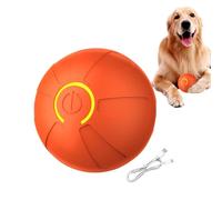 Generico Active Play Toy, Battery-Operated Dog Toy, Fun Rolling Ball, Entertaining Dog Gadget, Rechargeable Play Ball, Multi-Functional Pet Toy With Light for Reducing Pet Boredom
