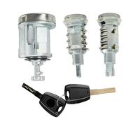 Genérico Actuador de Cerradura de Puerta para Peugeot Boxer 2006 en adelante Conjunto de Encendido Puerta de automóvil Cerradura de Maletero Trasero Cilindro de Barril Pestillo con 2 Llaves Hoja