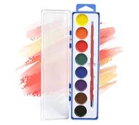 Genérico Acuarelas Para Adultos Kit De Pintura Lavable 8 Colores
