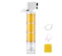 Genérico Acuario Vakuumfilter - 31.5 Zoll Acuario Filter Pumpe | Kunststoff Wasser Filter - Leistungsstarker Innenfilter Für 100l Acuario Mit 800-1800 L H Zirkulation, Erhöht Sauerstoffgehalt