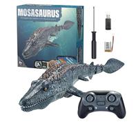 Genérico Acuático De Mosasaurus - De Piscina para Niños | Juguetes Des Mosasaurus con Control Remoto, Juguetes Des Mosasauru DEE Agua para Piscinas Y Lagos.